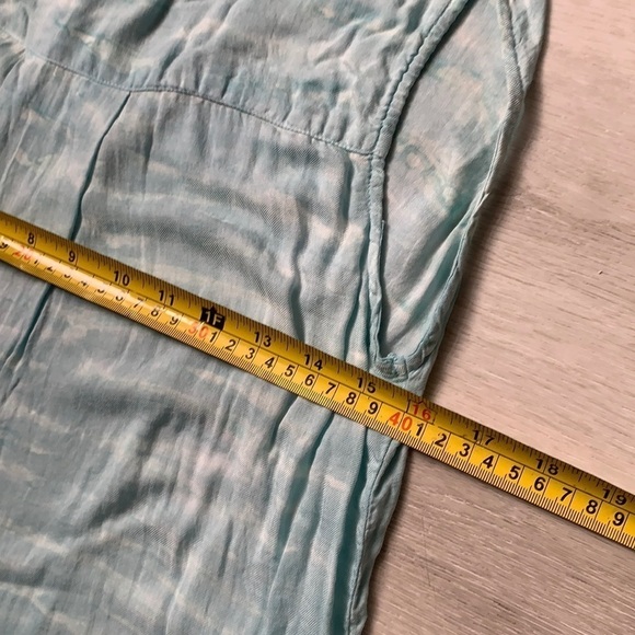 Cloth & Stone tie dye‎ blue sleeveless top blouse - Picture 7 of 8